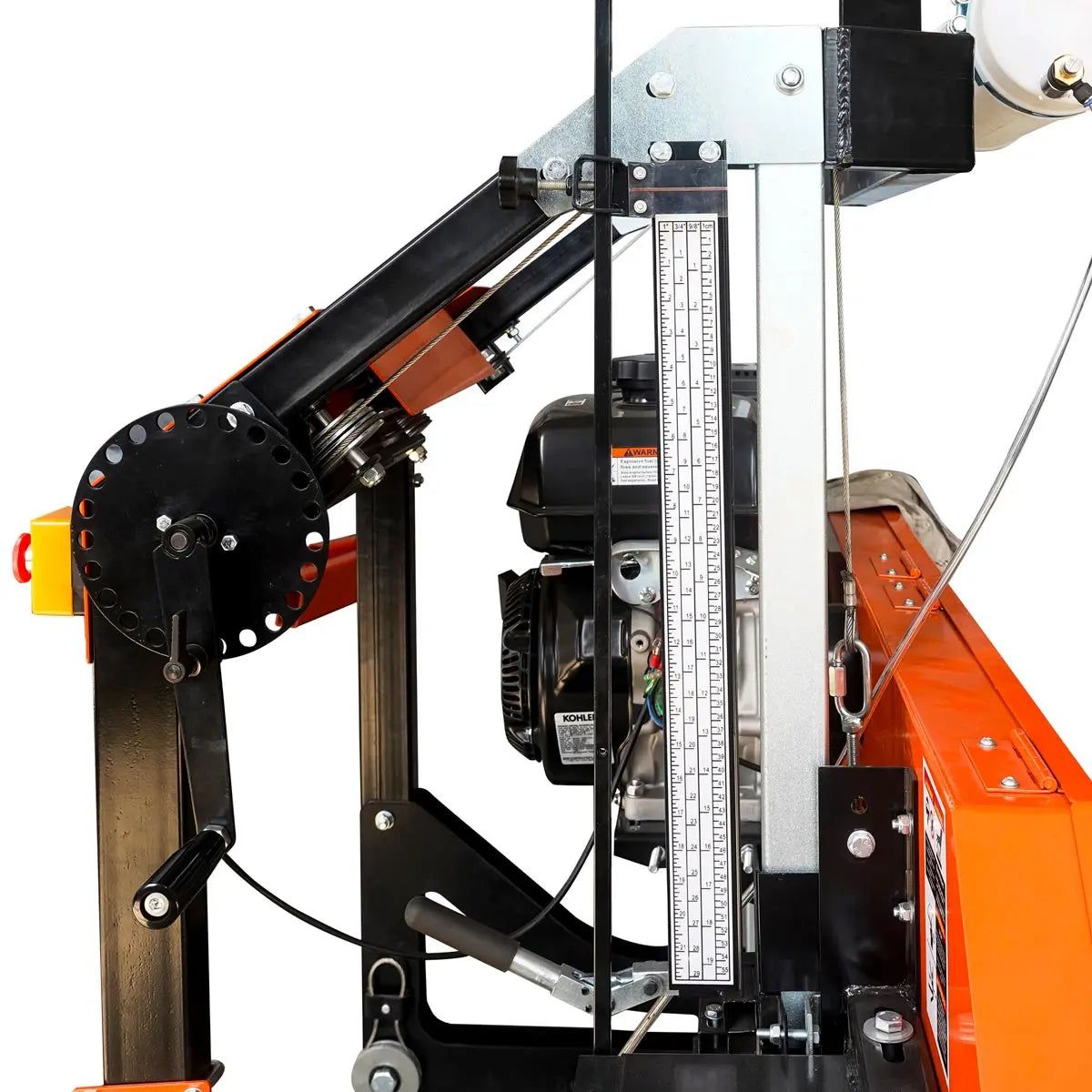 TMG-PSM27 Portable Sawmill with Engine – Cut Logs Up to Long