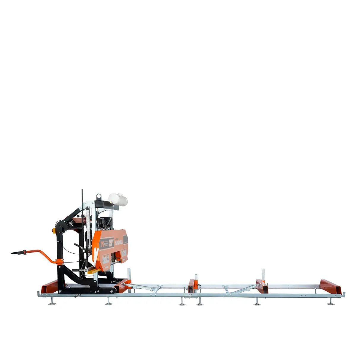 TMG-PSM27 Portable Sawmill with Engine – Cut Logs Up to Long
