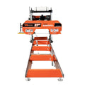 TMG-PSM27 Portable Sawmill with Engine – Cut Logs Up to Long