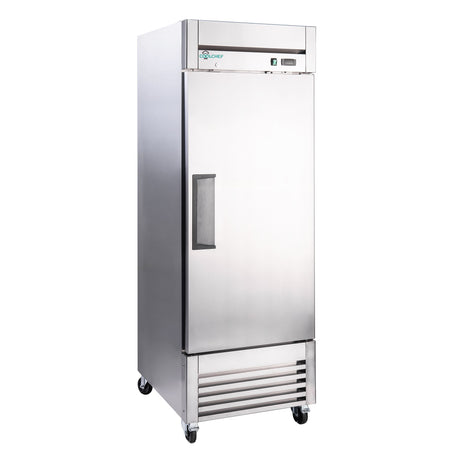 Commercial Reach-In Refrigerator with Digital Control and LED Lighting