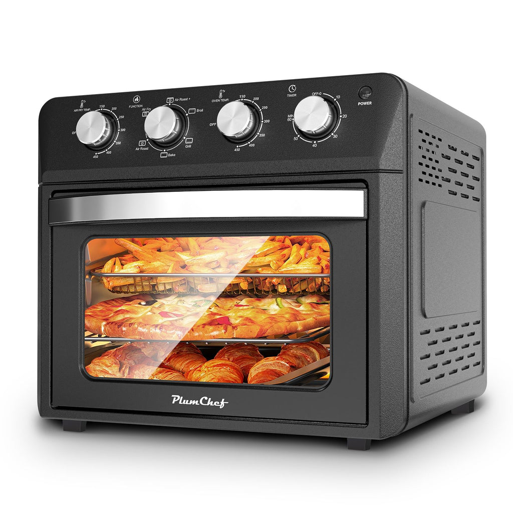 Multifunction Air Fryer Toaster Oven with Drop-Down Door