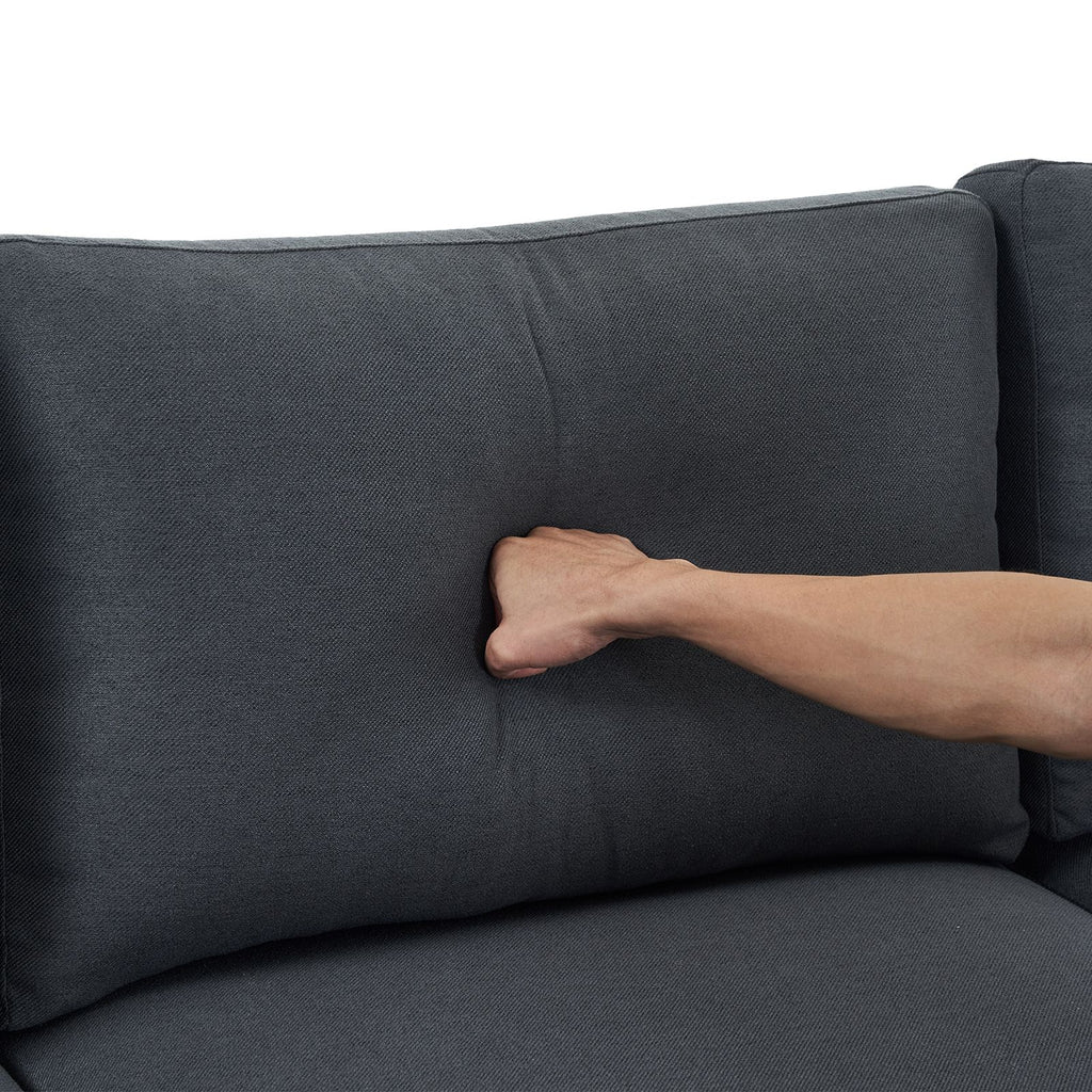 U-Shaped Modular Sofa for Relaxed Gatherings