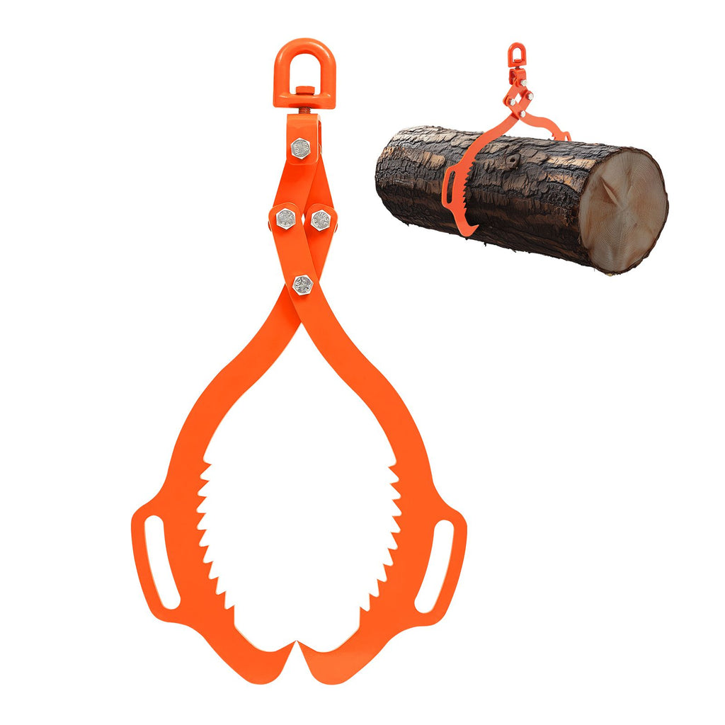 Eagle-Claw Swivel Log Lifting Tongs for Forestry Work