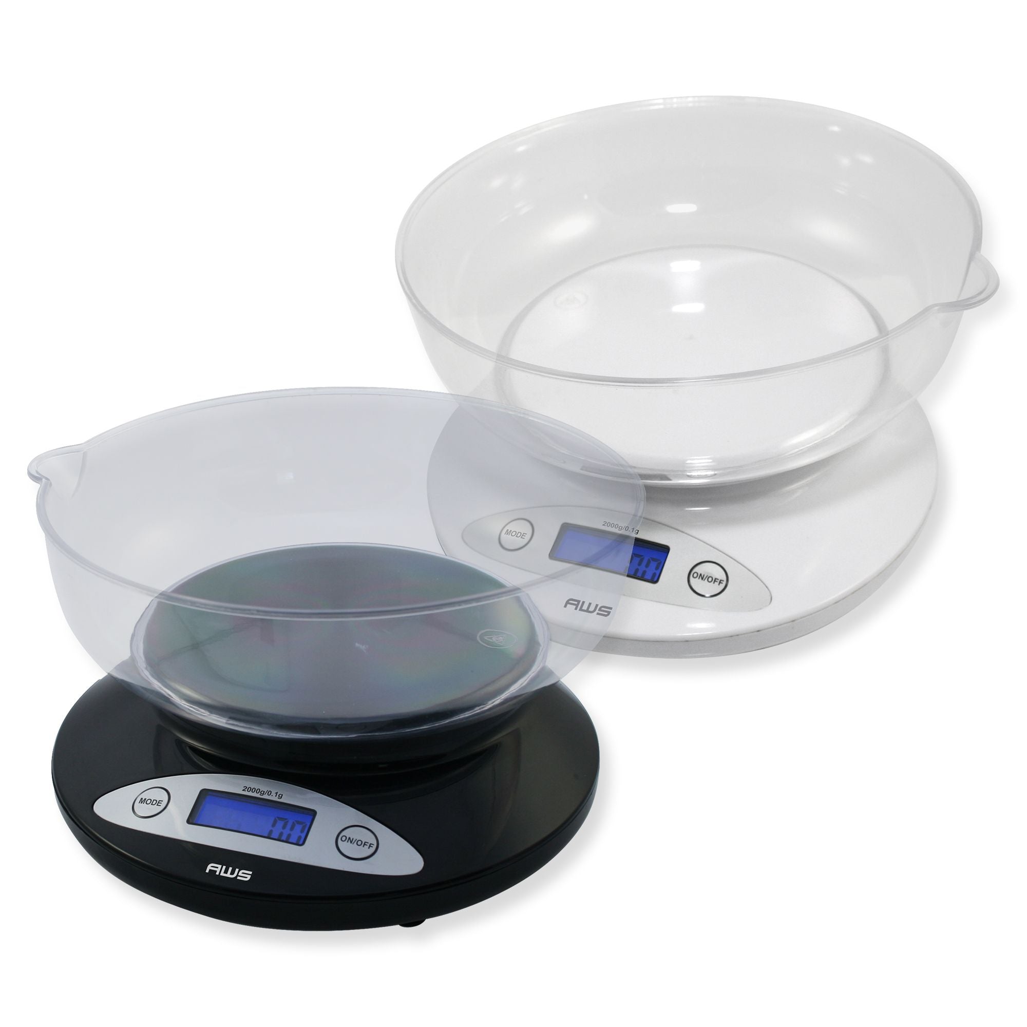 Precision Digital Bowl Scale with Removable Bowl & Backlit Display