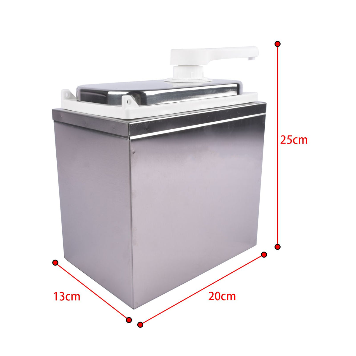 Countertop Condiment Pump with Rotating Nozzle
