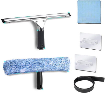 Multipurpose Window and Shower Squeegee Set