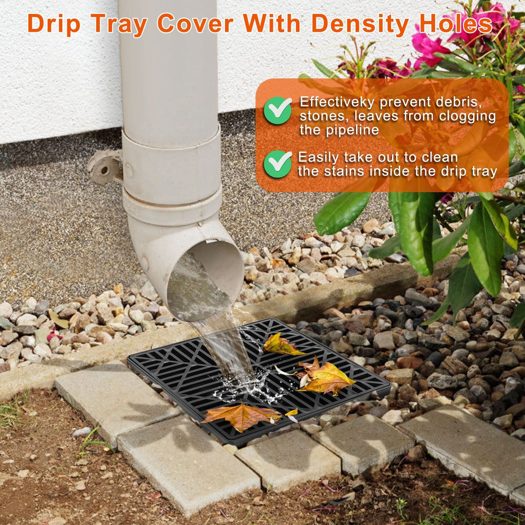 Flexible No-Dig Downspout Extension Kit for Foundation Drainage