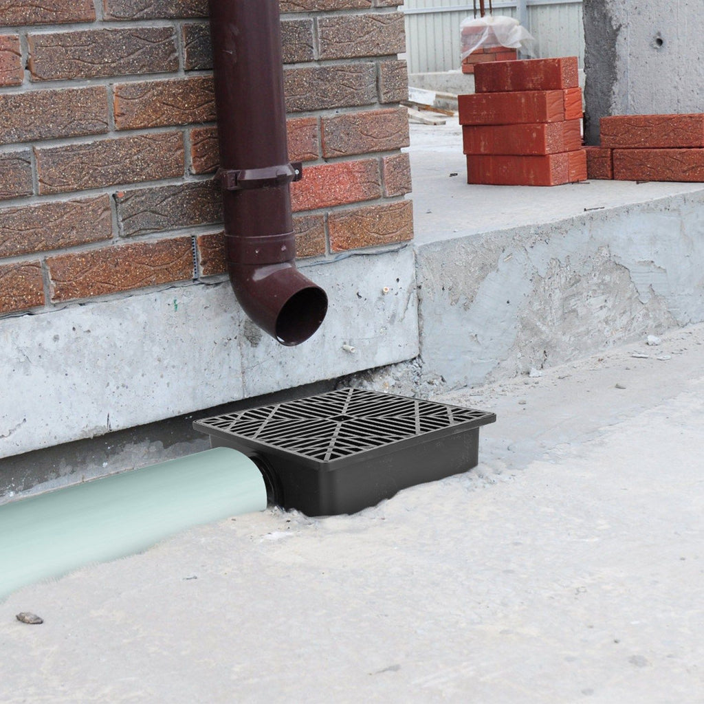 Flexible No-Dig Downspout Extension Kit for Foundation Drainage