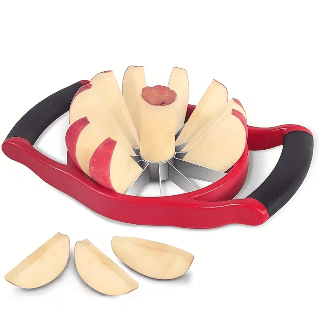 Apple Corer and Slicer with Anti-Slip Handle