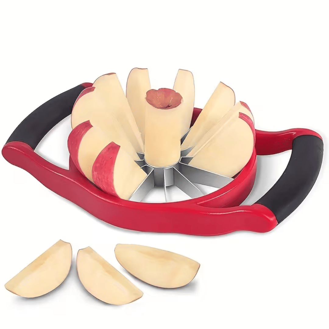Apple Corer and Slicer with Anti-Slip Handle