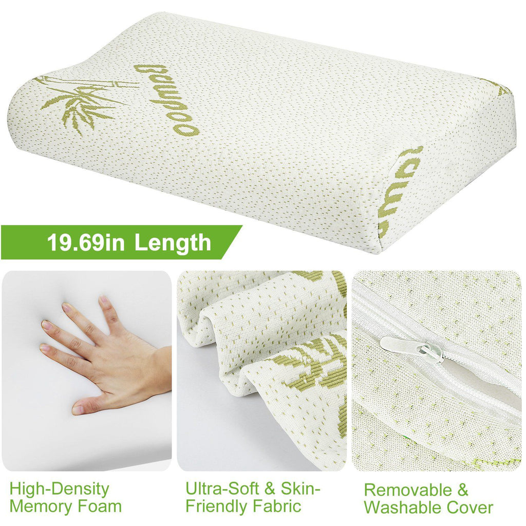 Ergonomic Cervical Pillow for Neck Pain Relief and Restful Sleep