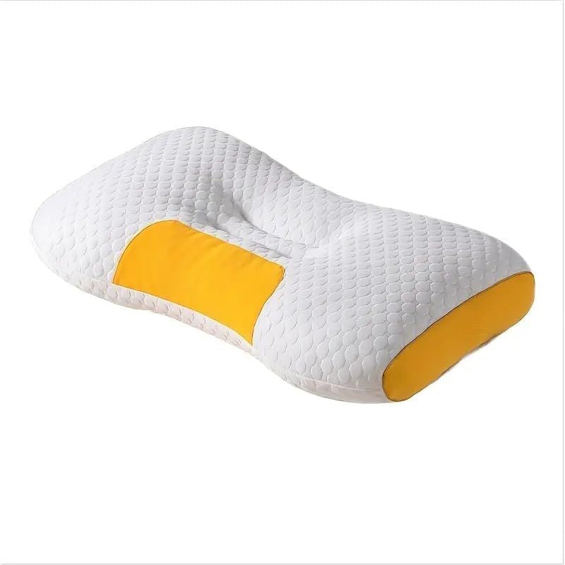Knitted SPA Massage Neck Pillow – Ergonomic Cervical Support with Removable Cover