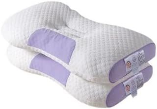 Knitted SPA Massage Neck Pillow – Ergonomic Cervical Support with Removable Cover