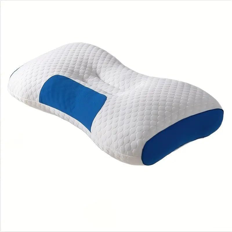 Knitted SPA Massage Neck Pillow – Ergonomic Cervical Support with Removable Cover
