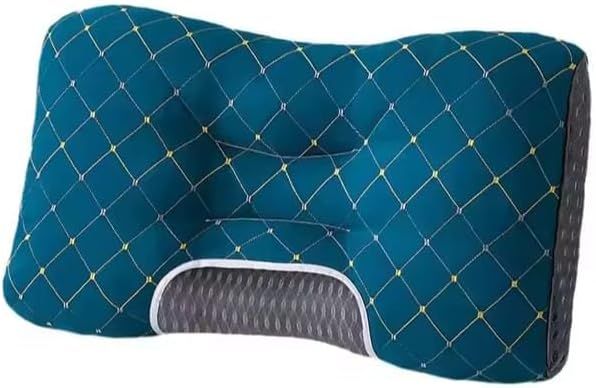 Knitted SPA Massage Neck Pillow – Ergonomic Cervical Support with Removable Cover