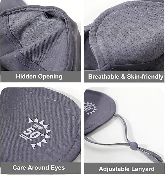 Two Reusable Outdoor Face Covers