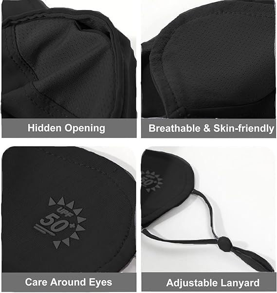 Two Reusable Outdoor Face Covers