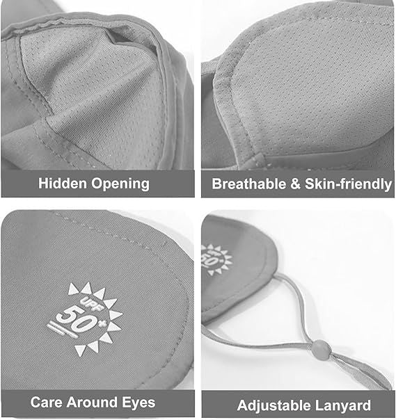 Two Reusable Outdoor Face Covers