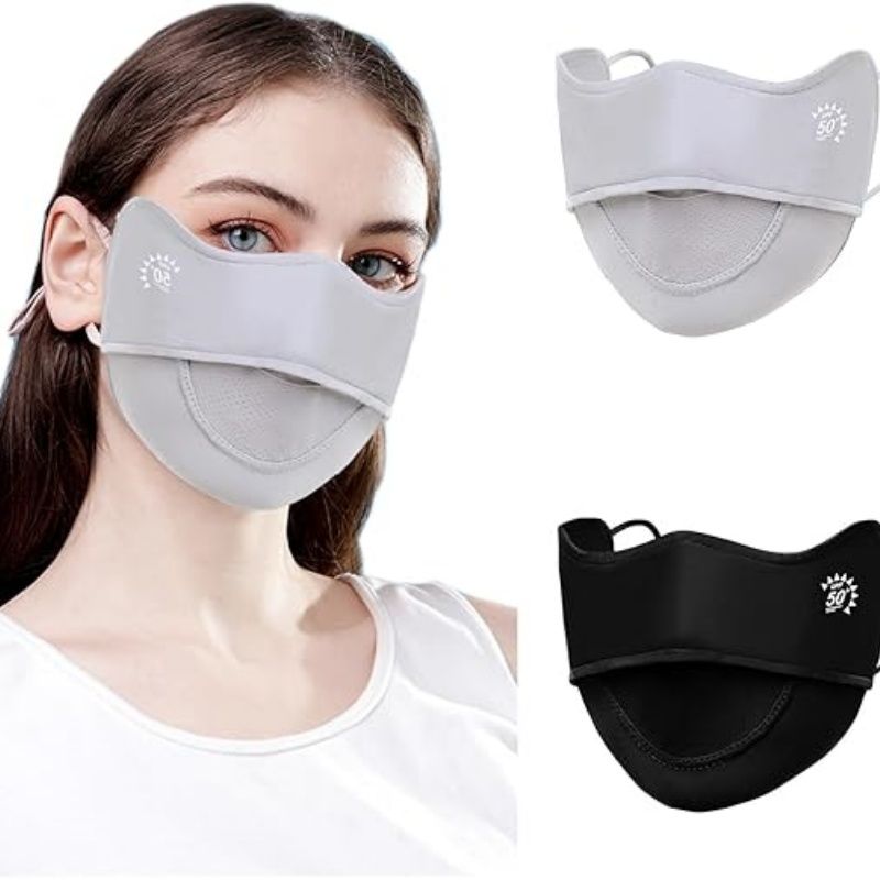 Two Reusable Outdoor Face Covers