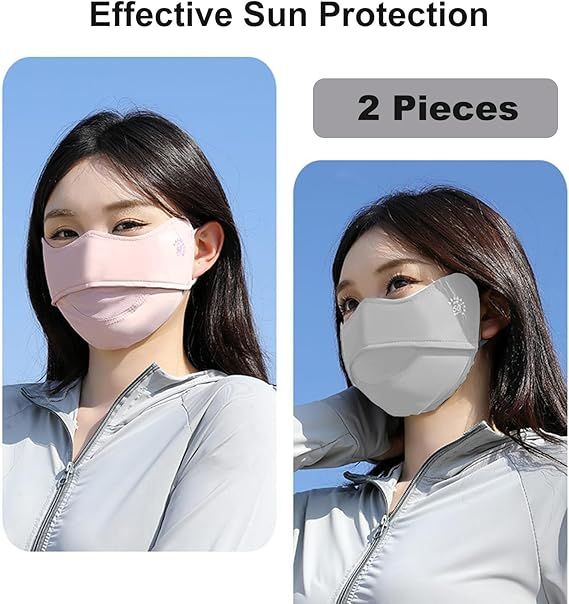 Two Reusable Outdoor Face Covers