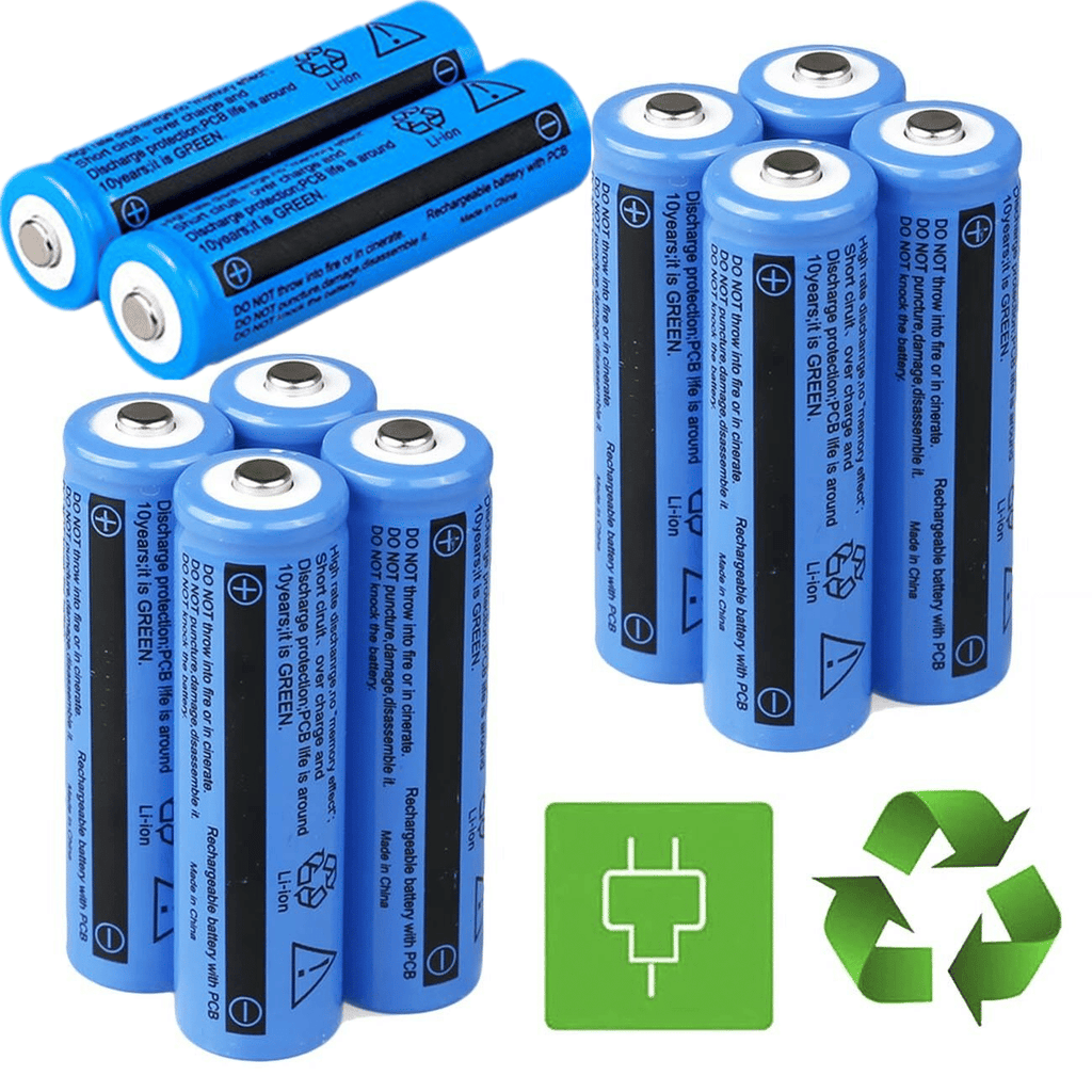 Rechargeable Batteries for Flashlights and Devices