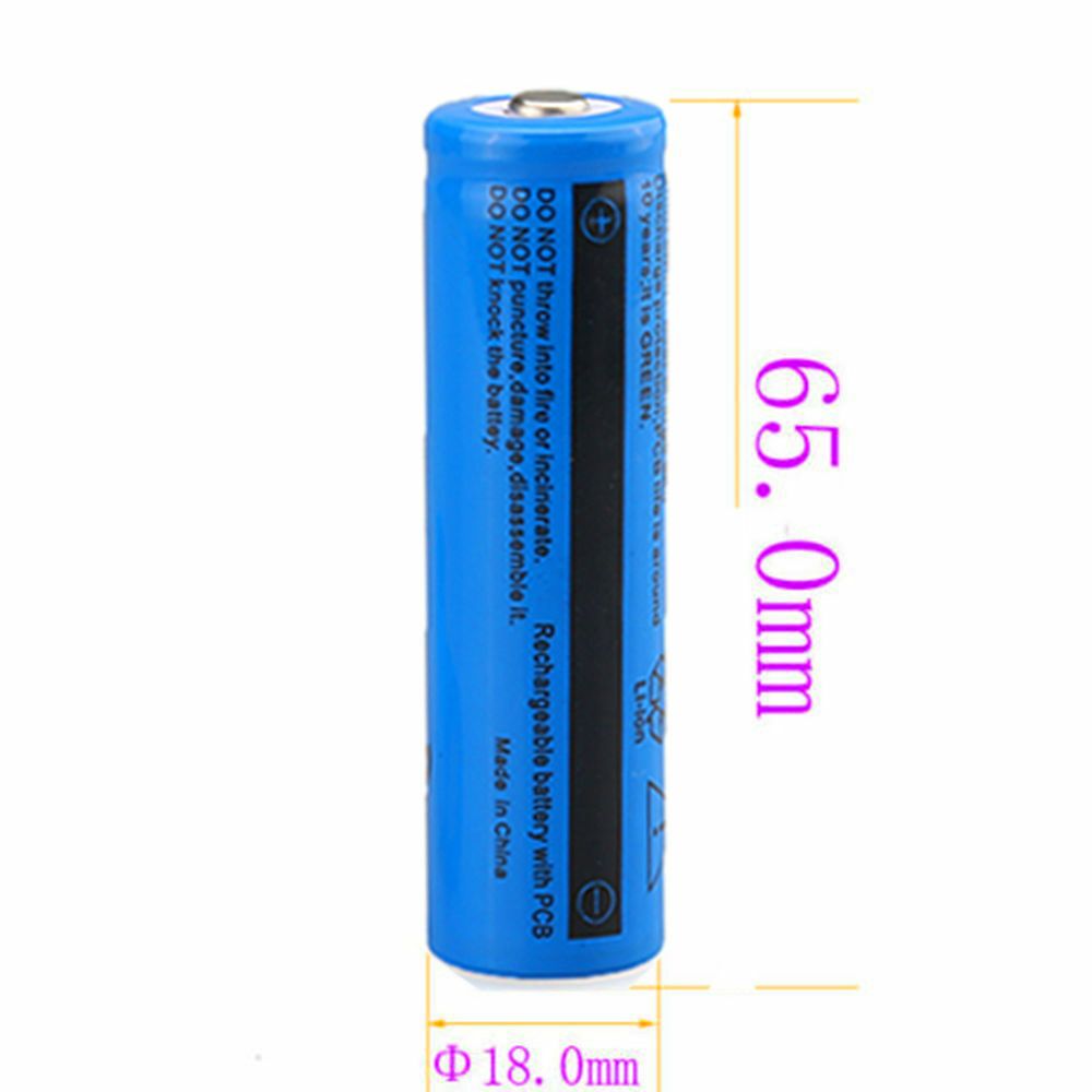 Rechargeable Batteries for Flashlights and Devices