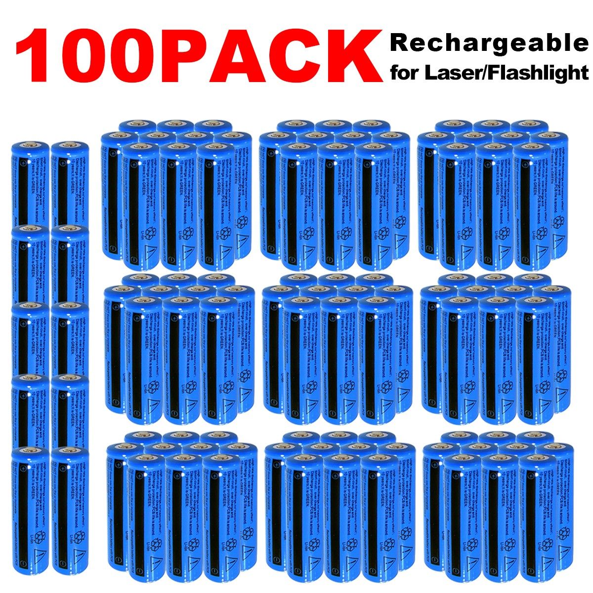 Rechargeable Batteries for Flashlights and Devices