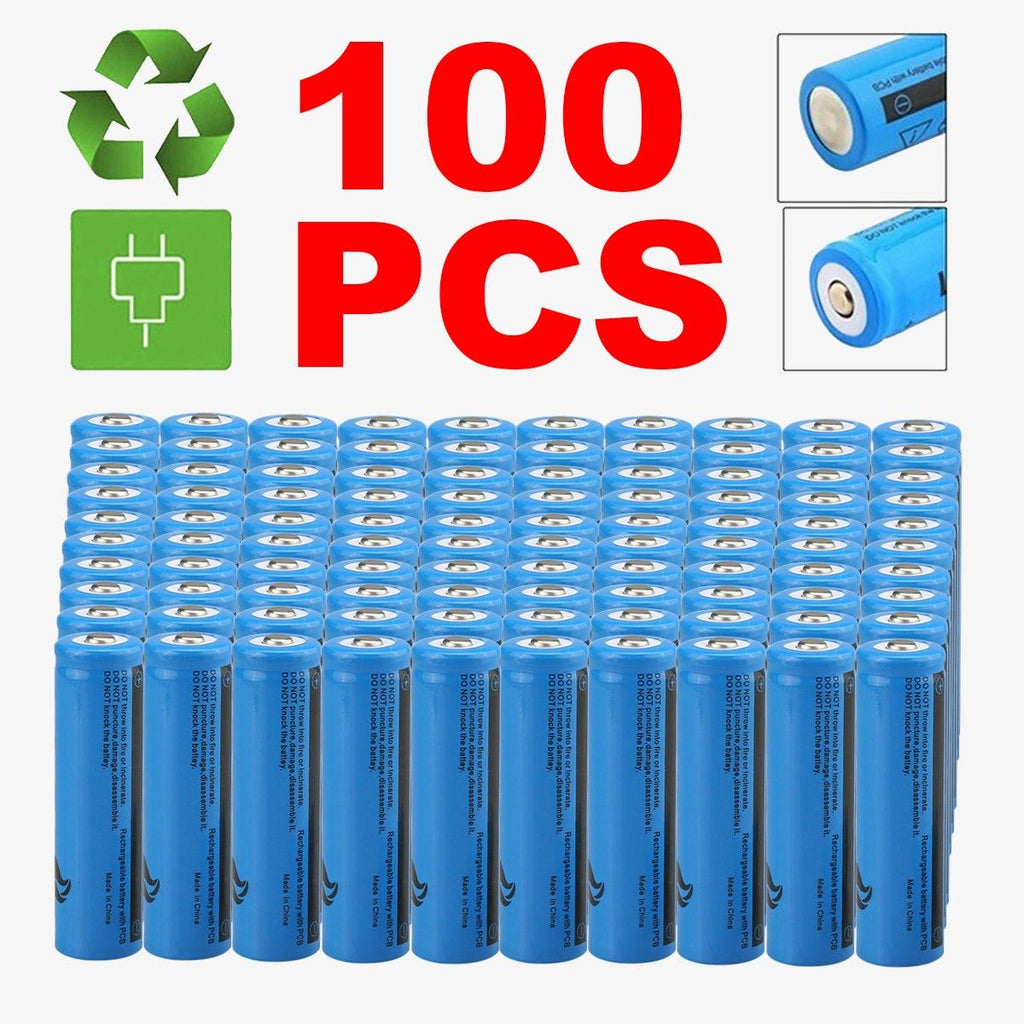 Rechargeable Batteries for Flashlights and Devices