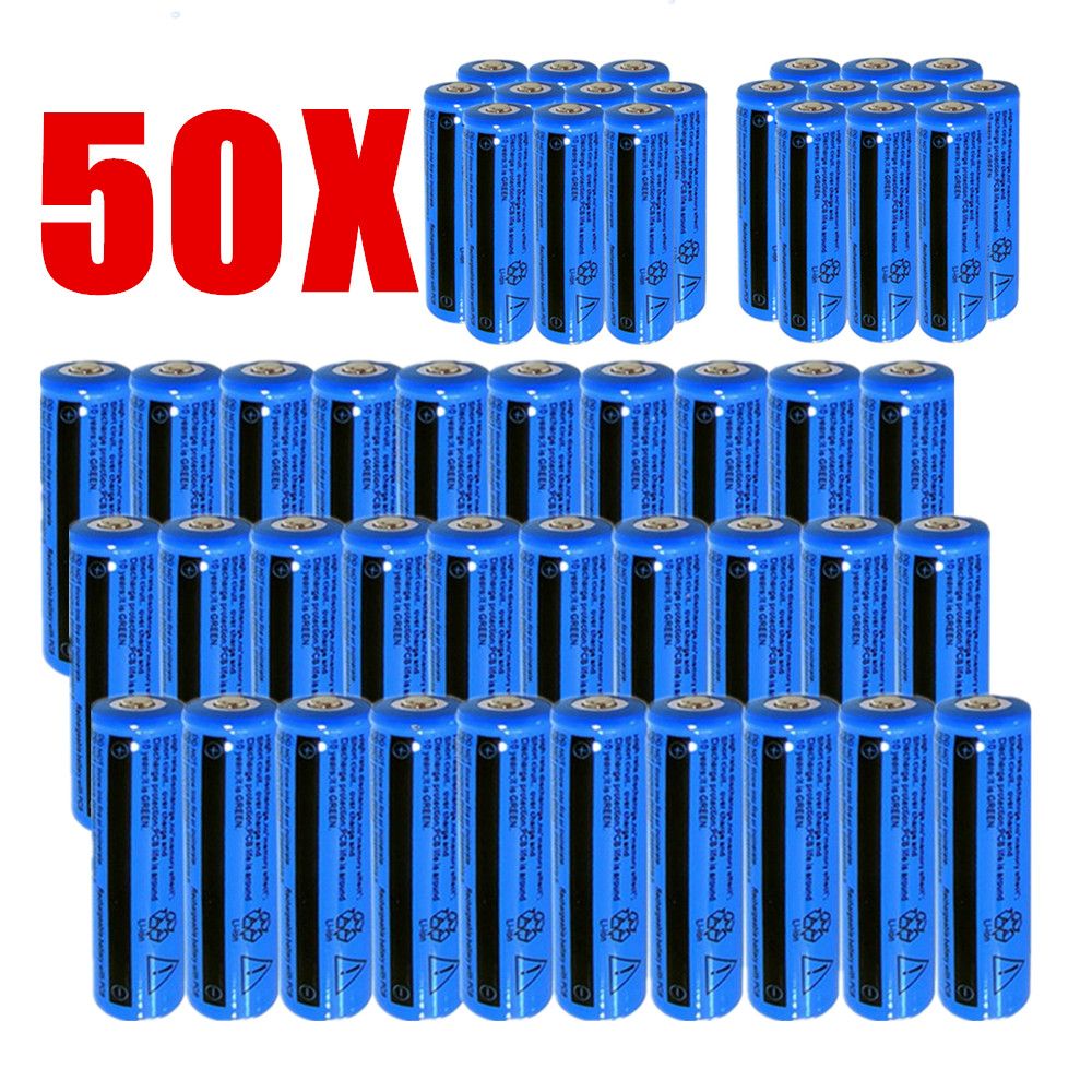 Rechargeable Batteries for Flashlights and Devices