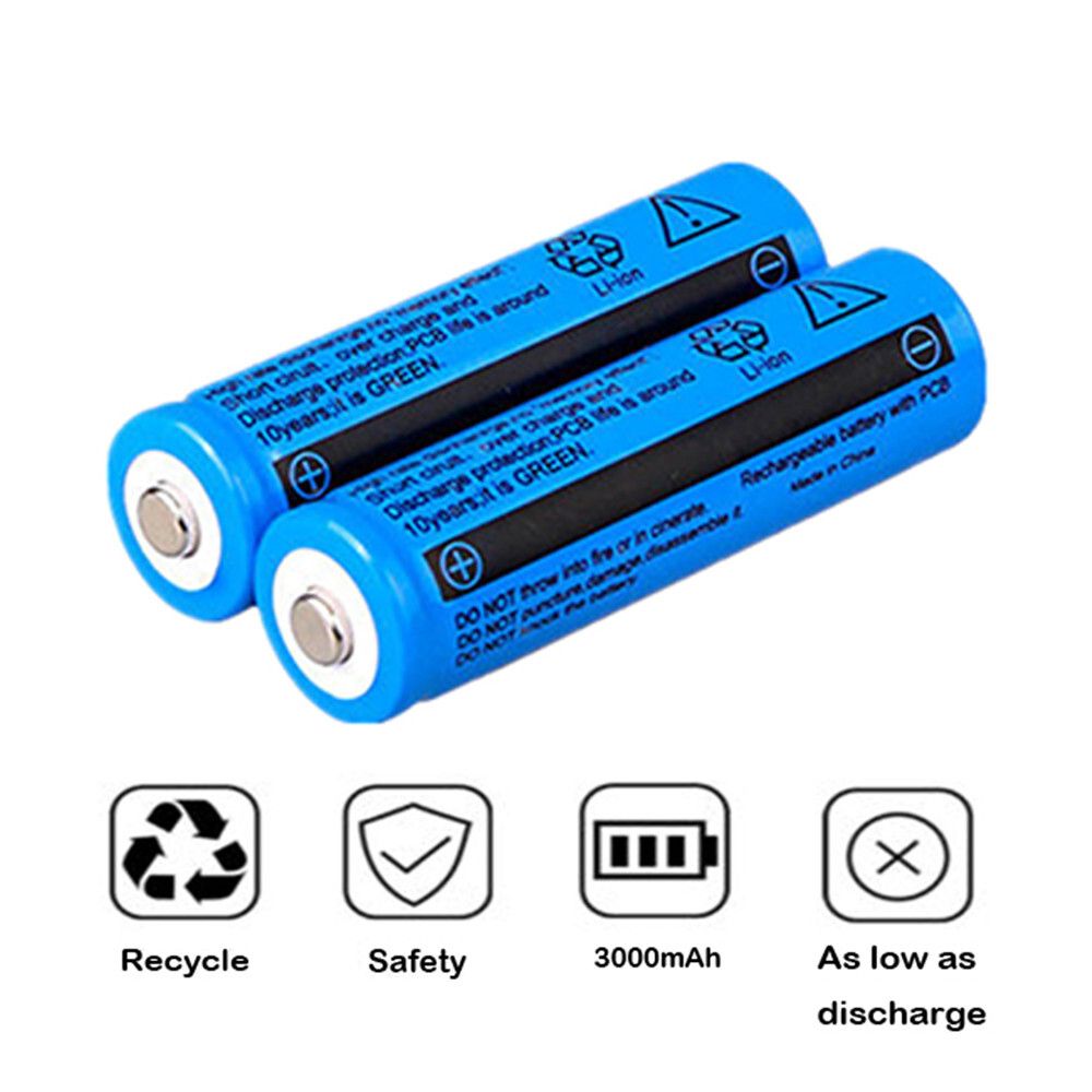 Rechargeable Batteries for Flashlights and Devices