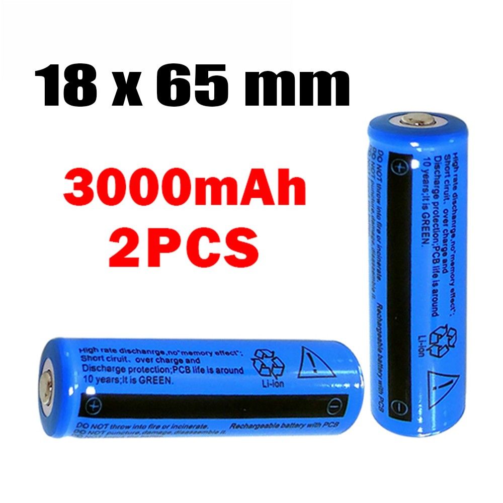 Rechargeable Batteries for Flashlights and Devices
