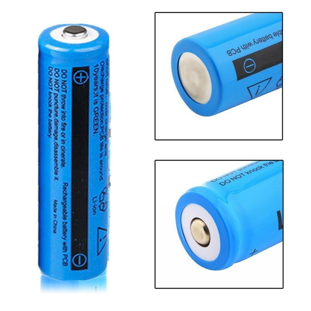 Rechargeable Batteries for Flashlights and Devices