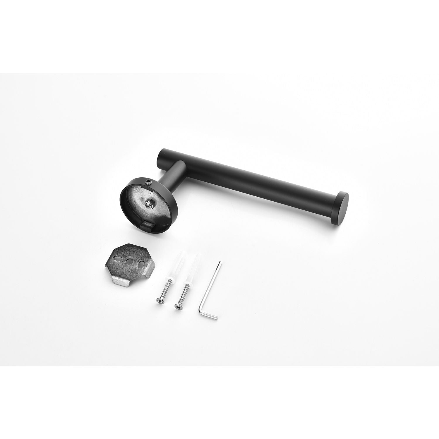 Sleek 3-Piece Bathroom Hardware Set – Modern Wall-Mounted Organizer