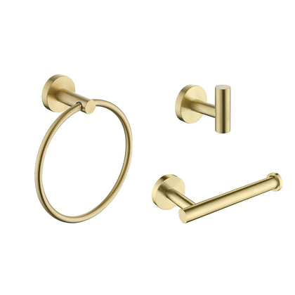 Modern Bathroom Hardware Set with Hidden Mounting