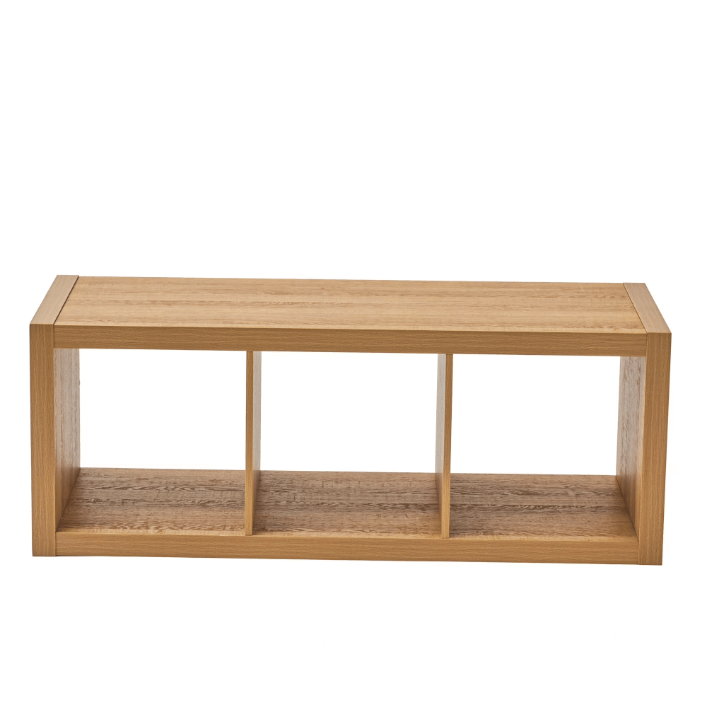 Three-Cube Organizer with Vertical or Horizontal Placement