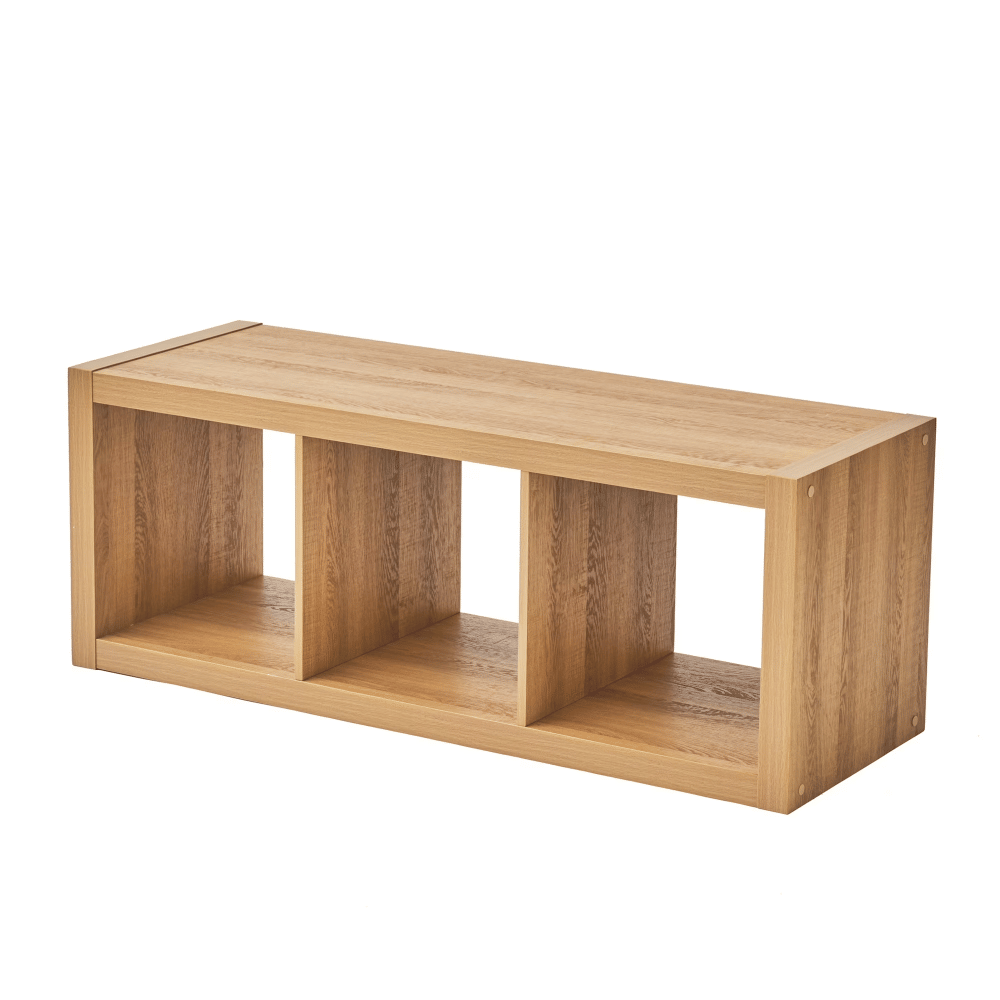 Three-Cube Organizer with Vertical or Horizontal Placement