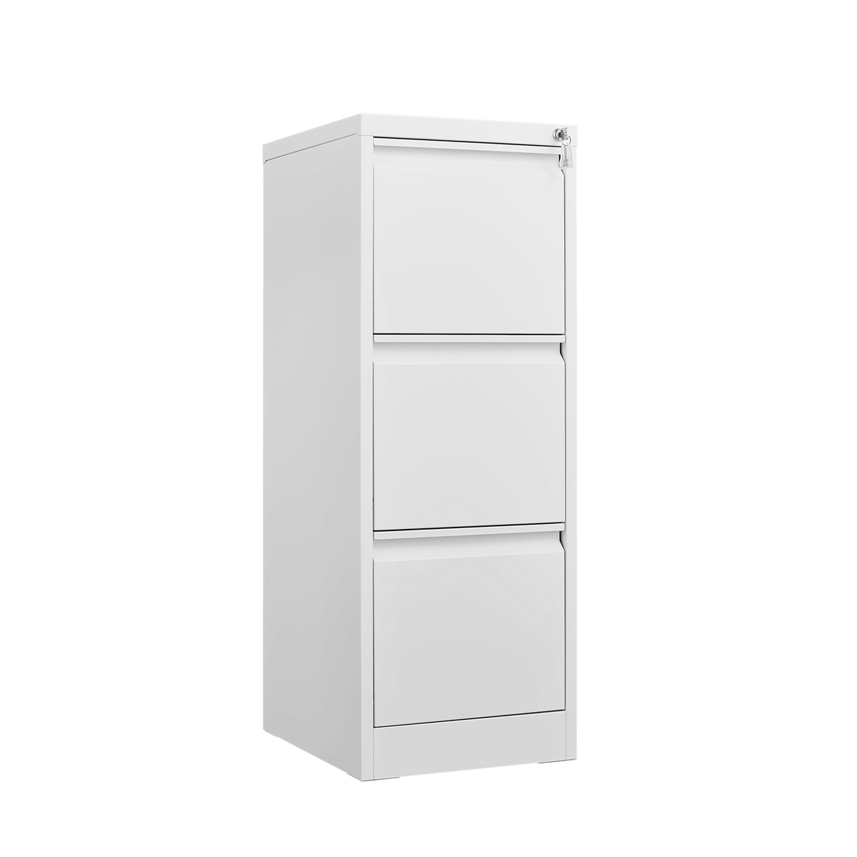 3-Drawer Locking Vertical File Cabinet for Home Office