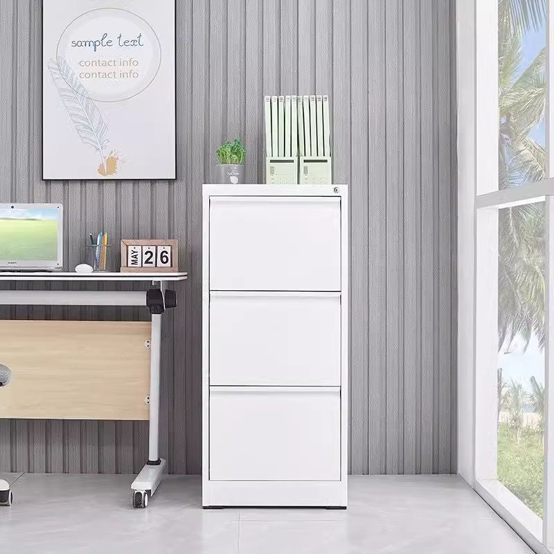 3-Drawer Locking Vertical File Cabinet for Home Office