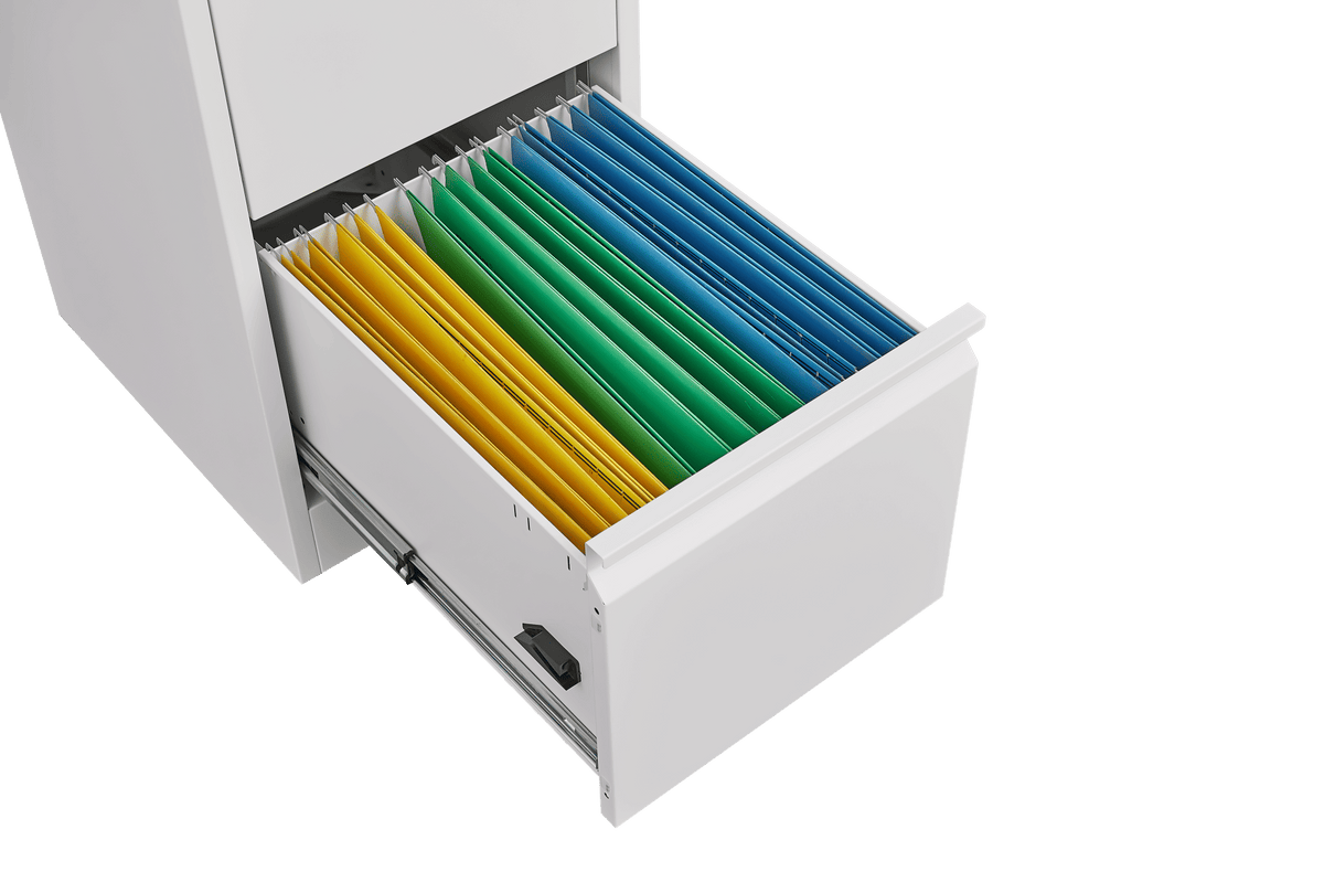 3-Drawer Locking Vertical File Cabinet for Home Office