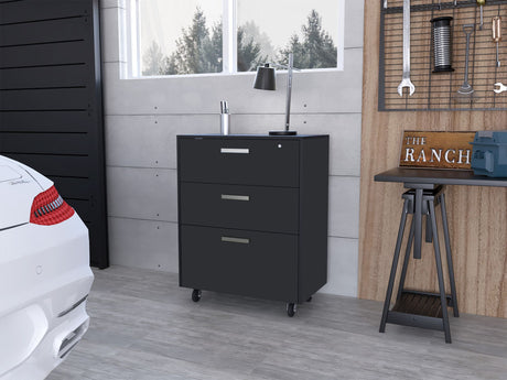 Lions Office Three-Drawer Mobile Cabinet