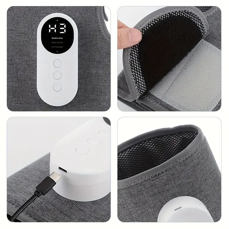 Cordless Leg & Massager – Air Compression, Heat & Vibration for Muscle Relief