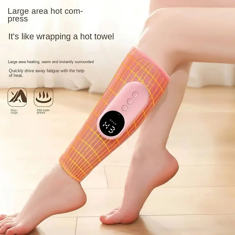 Cordless Leg & Massager – Air Compression, Heat & Vibration for Muscle Relief