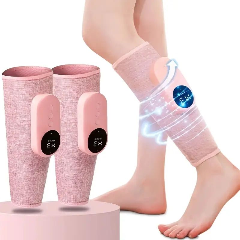 Cordless Leg & Massager – Air Compression, Heat & Vibration for Muscle Relief