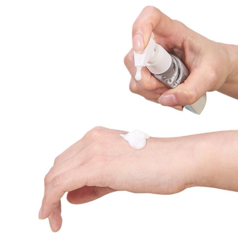 Three-Chamber Travel Cosmetic Dispenser