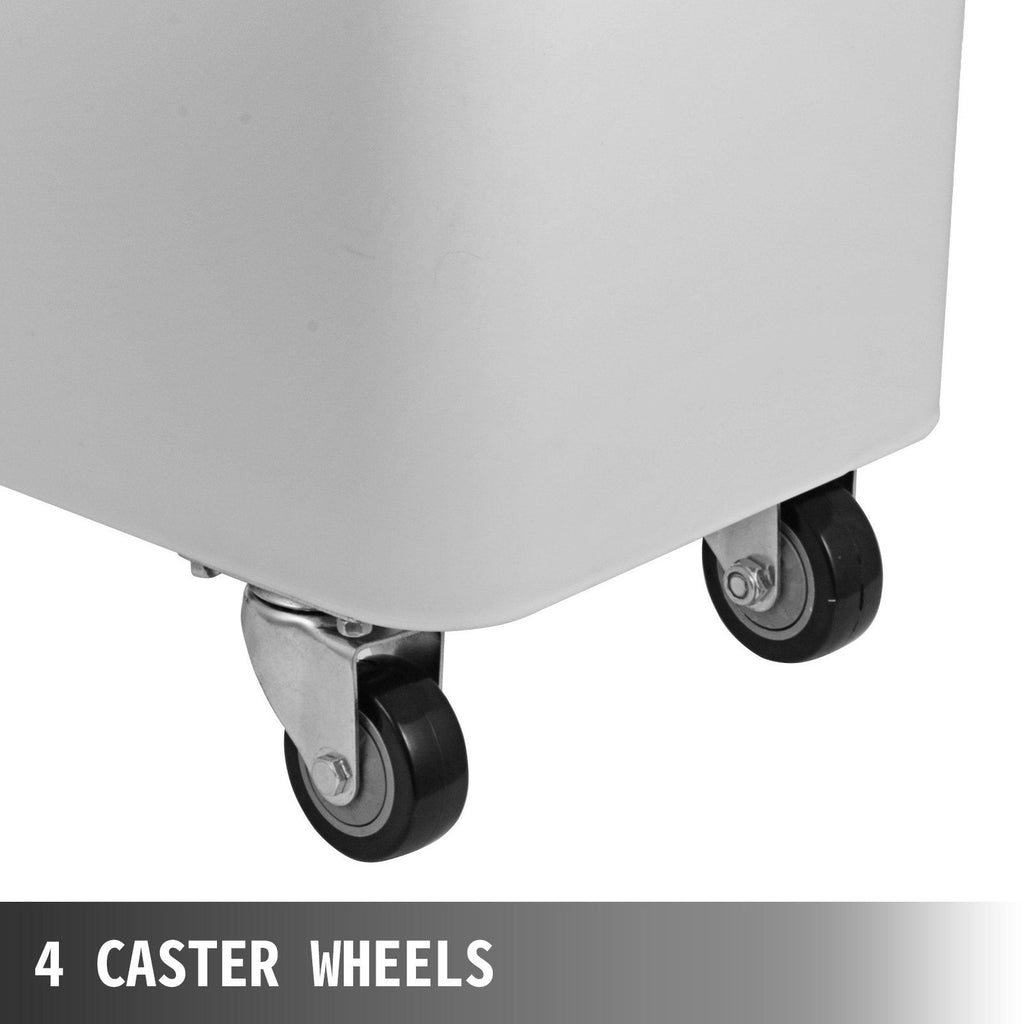 Commercial Rolling Dry Ingredient Storage Bin Set