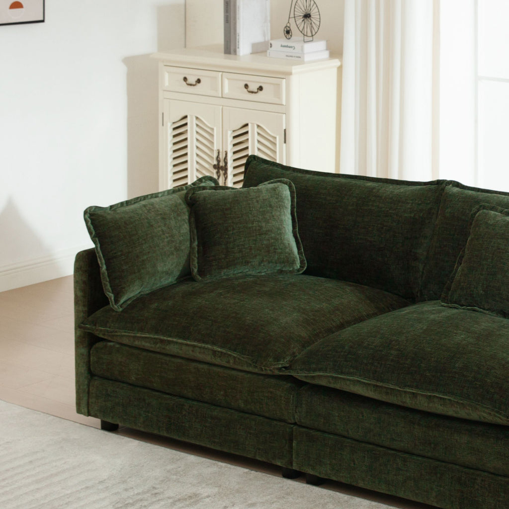 Flexible 3-Piece Sofa Set: 2 Two-Seaters & 1 Three-Seater for Living Room