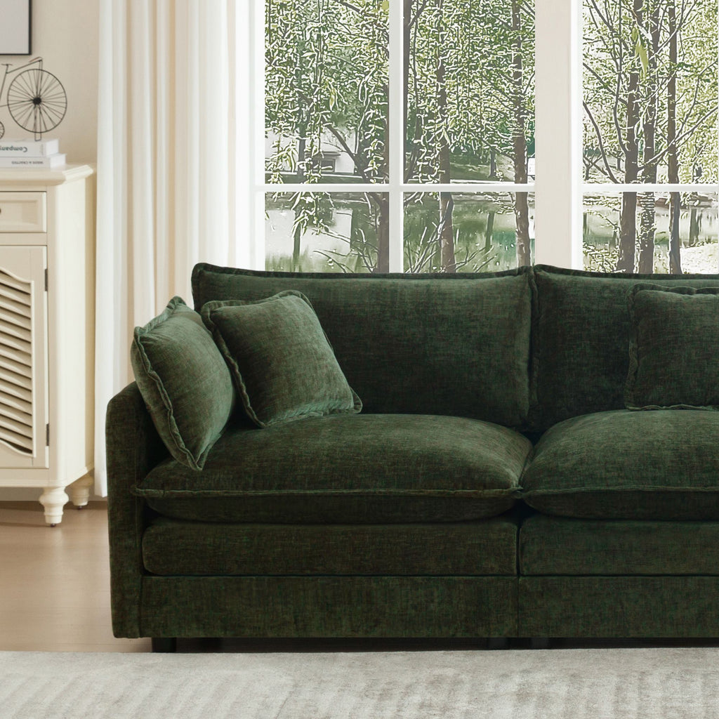 Flexible 3-Piece Sofa Set: 2 Two-Seaters & 1 Three-Seater for Living Room