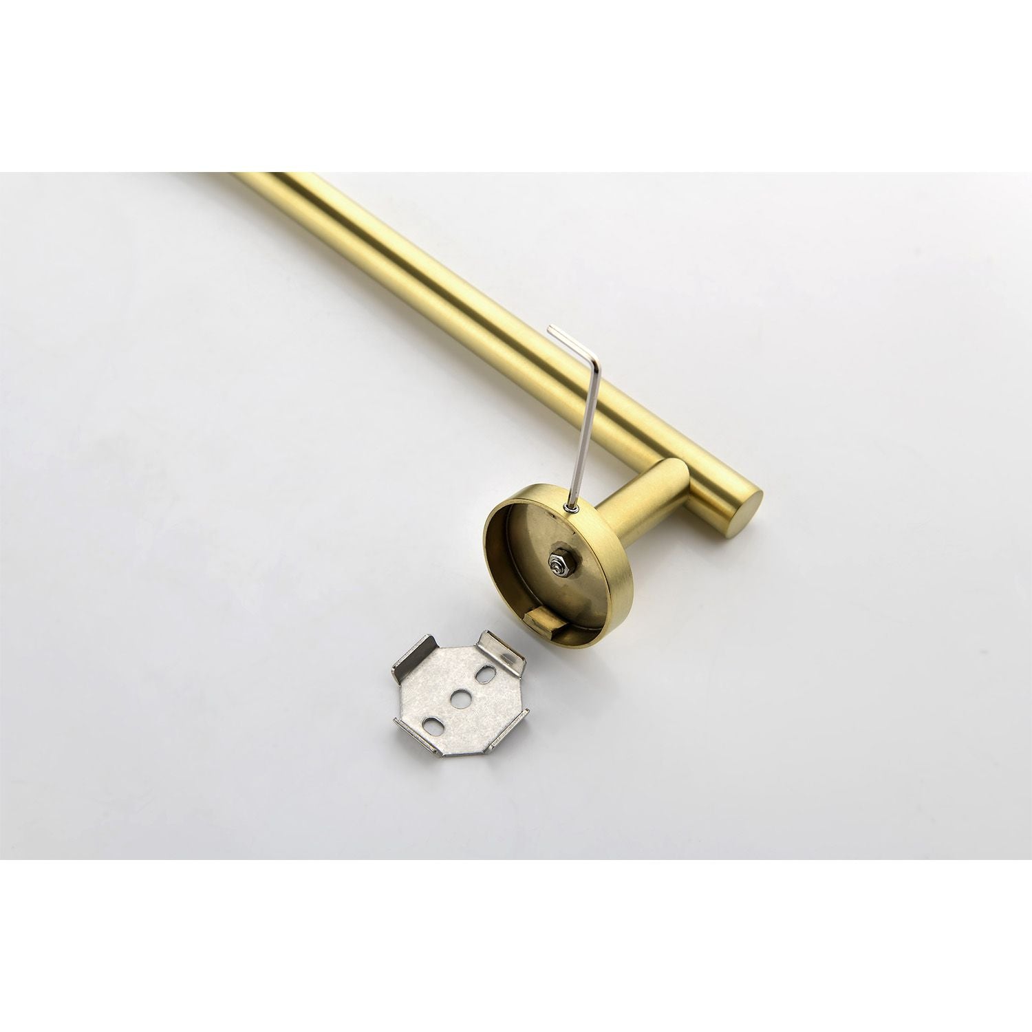 3-Piece Bathroom Hardware Set with Hidden Mounting Screws