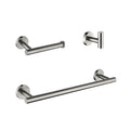 3-Piece Bathroom Hardware Set for Modern Organized Spaces