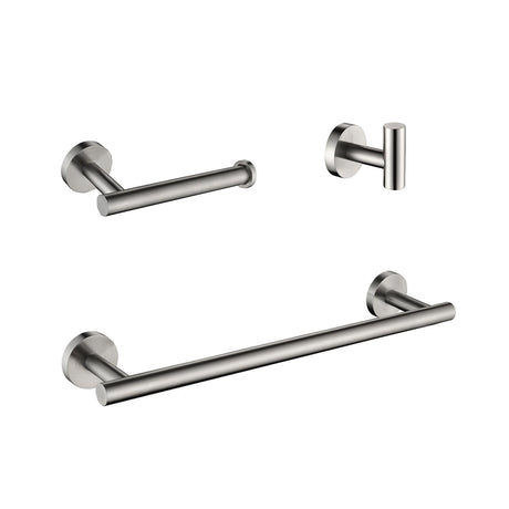3-Piece Bathroom Hardware Set for Modern Organized Spaces